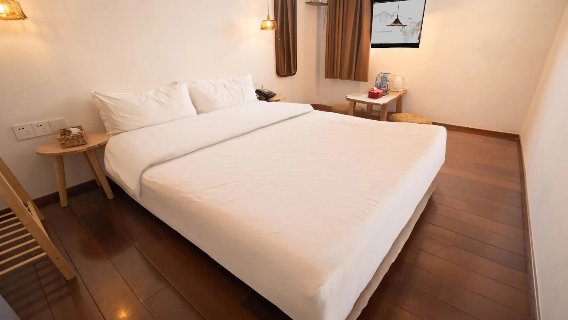 Fogadó Xingle Hotel-Suzhou Guanqian Street Pingjiang Road