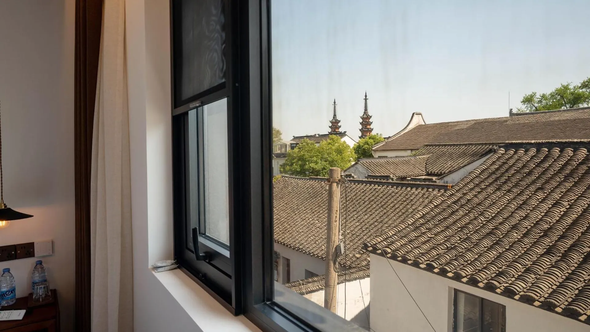 Fogadó Xingle Hotel-Suzhou Guanqian Street Pingjiang Road