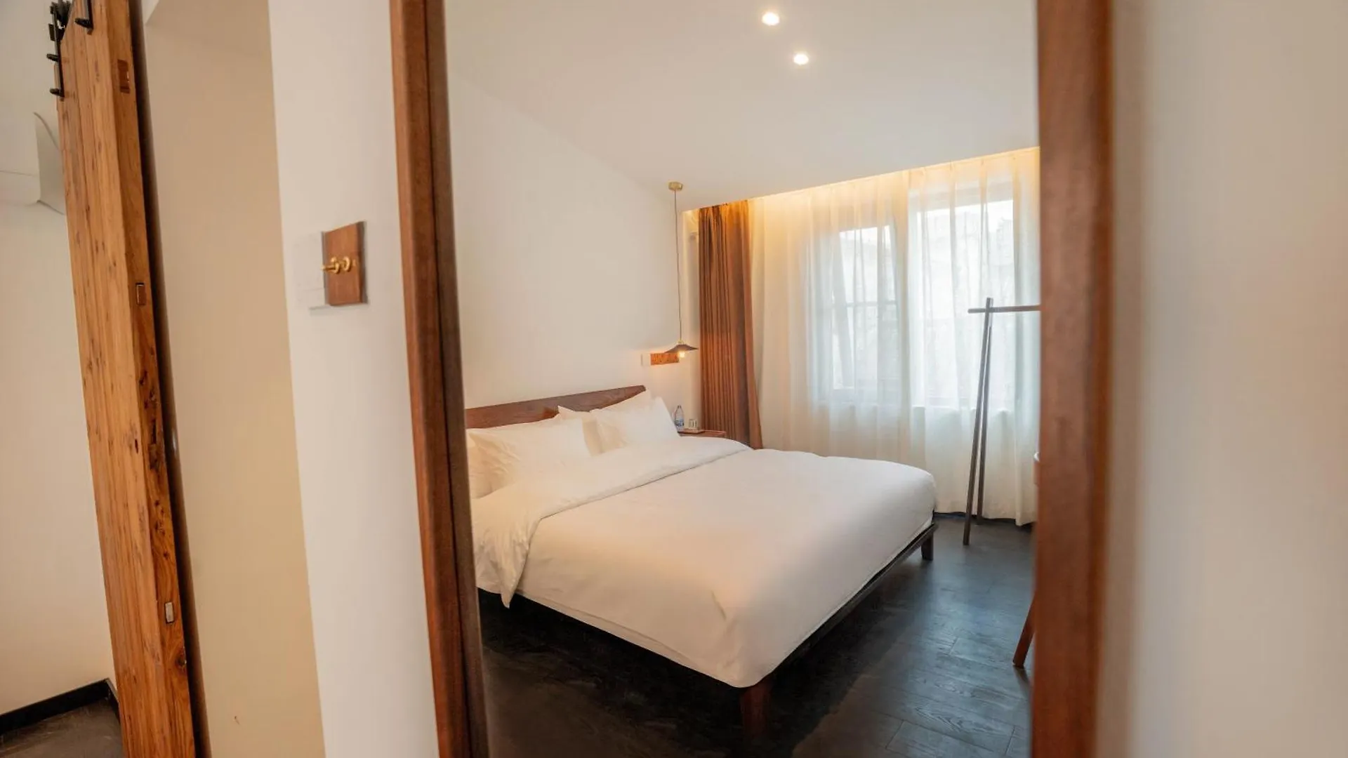 Fogadó Xingle Hotel-Suzhou Guanqian Street Pingjiang Road